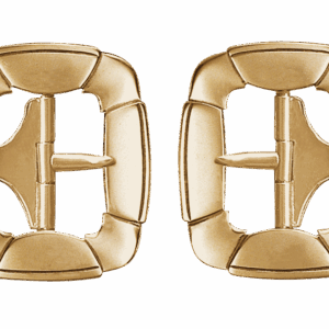 Spenne kne-/vest med stick, messing