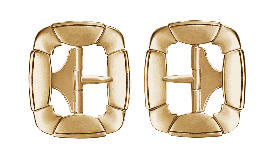 Spenne kne-/vest med stick, messing - Bilde 1