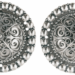 Borer 47 mm med kruser, oksidert