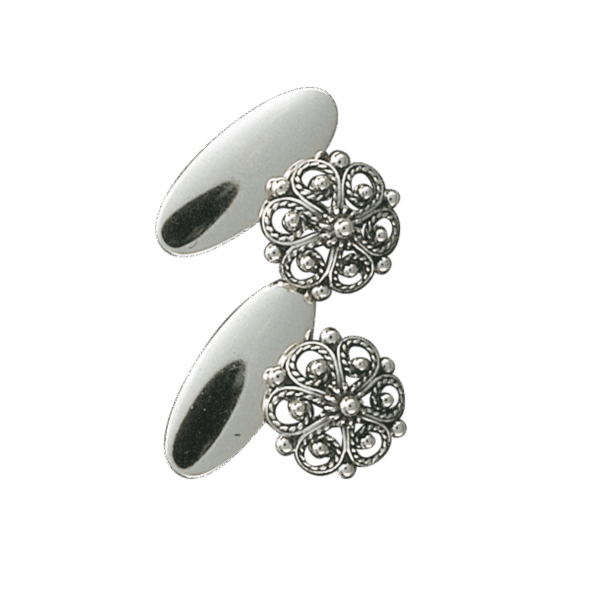 Mansjettknappar, oksidert