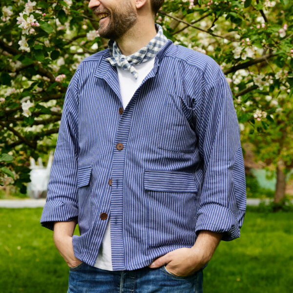 Busserull skjortejakke