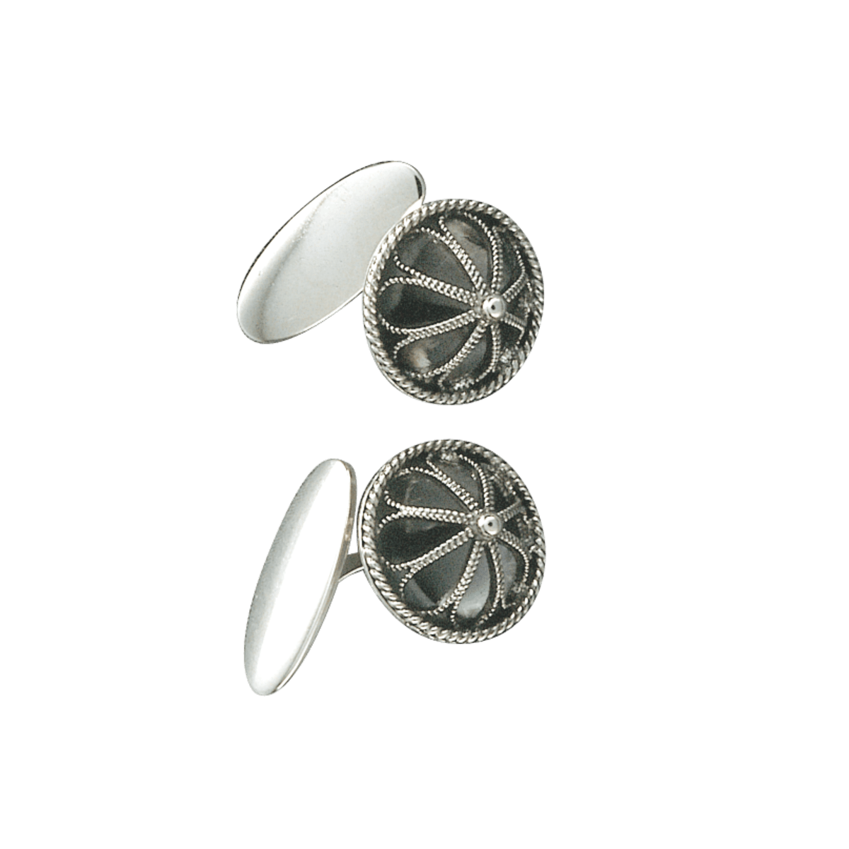 Mansjettknappar, oksidert - Bilde 1