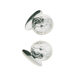 Mansjettknappar, kvit