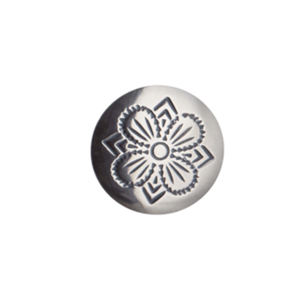 Knapp 16 mm med lang hempe, oksidert - Bilde 1