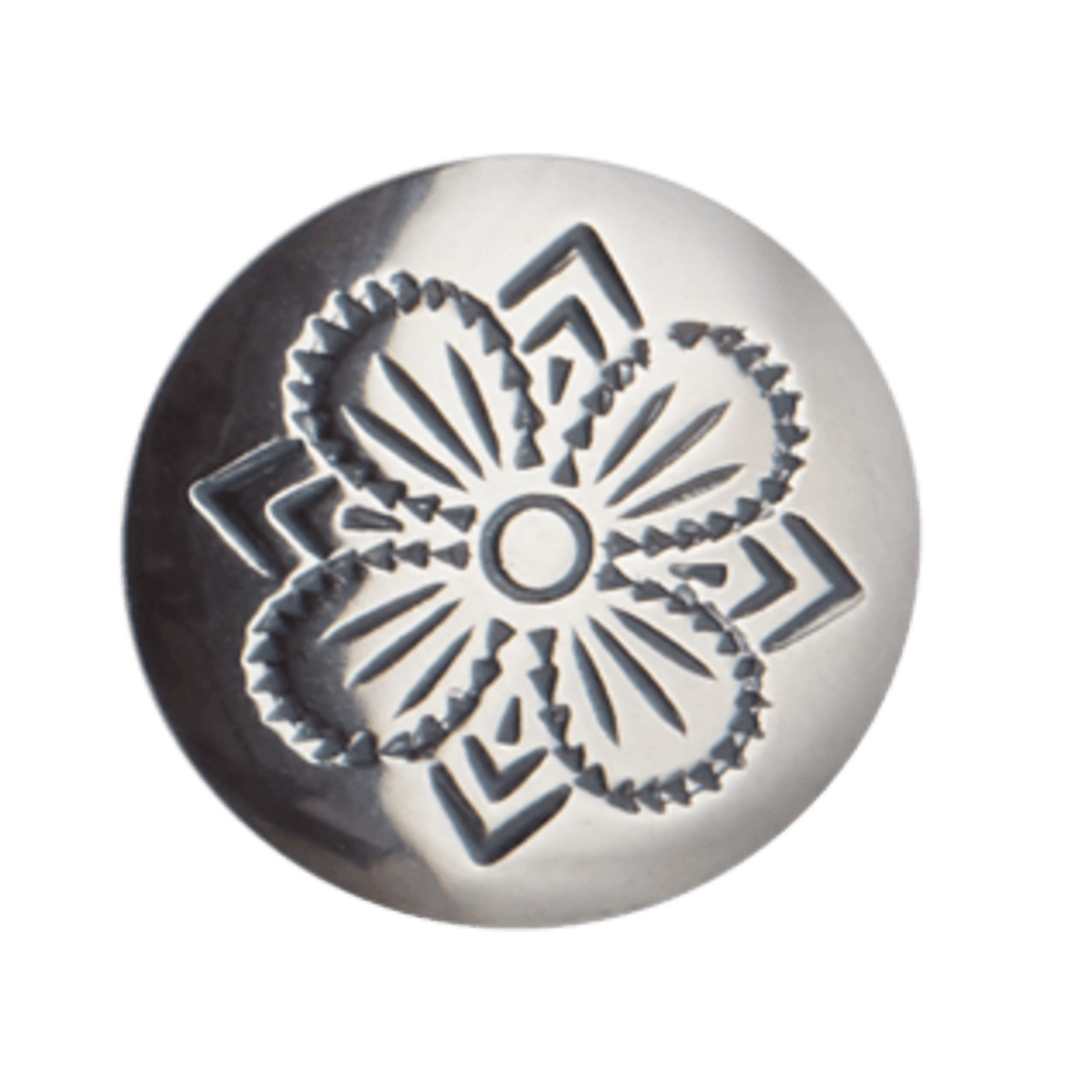 Knapp 19 mm med lang hempe, oksidert - Bilde 1