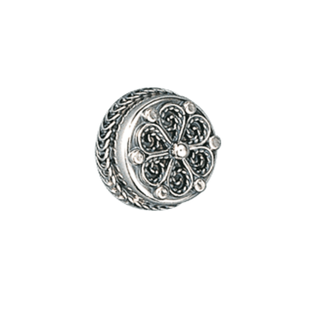 Knapp 15 mm med botn, oksidert - Bilde 1