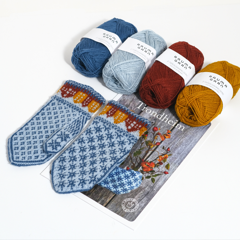 Strikkepakke Trondheimsvotten - Bilde 2