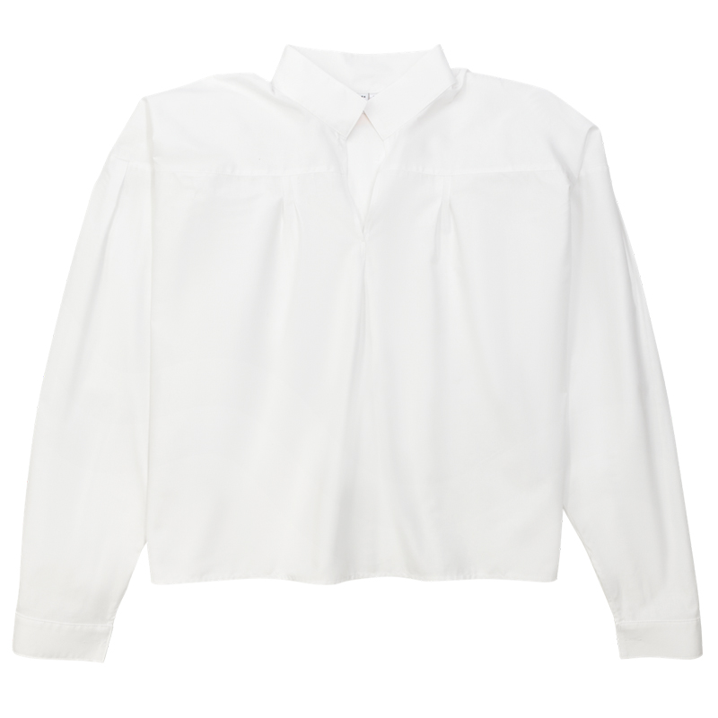 Bunadskjorte m/ståkrage, dame - Bilde 2