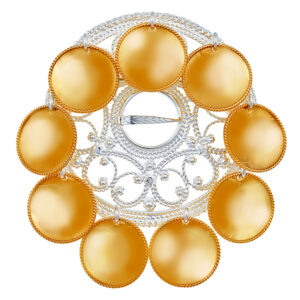 Stor Rosesølje m/løv 1133