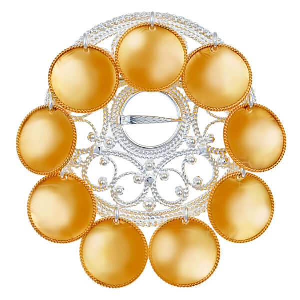 Stor Rosesølje m/løv 1133