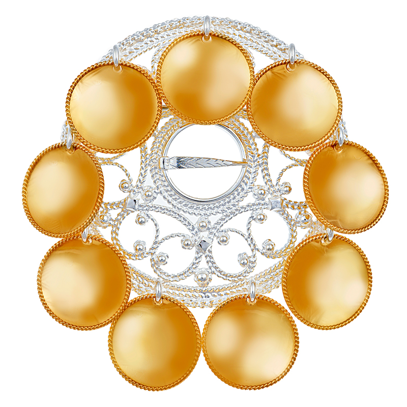 Stor Rosesølje m/løv 1133 - Bilde 1