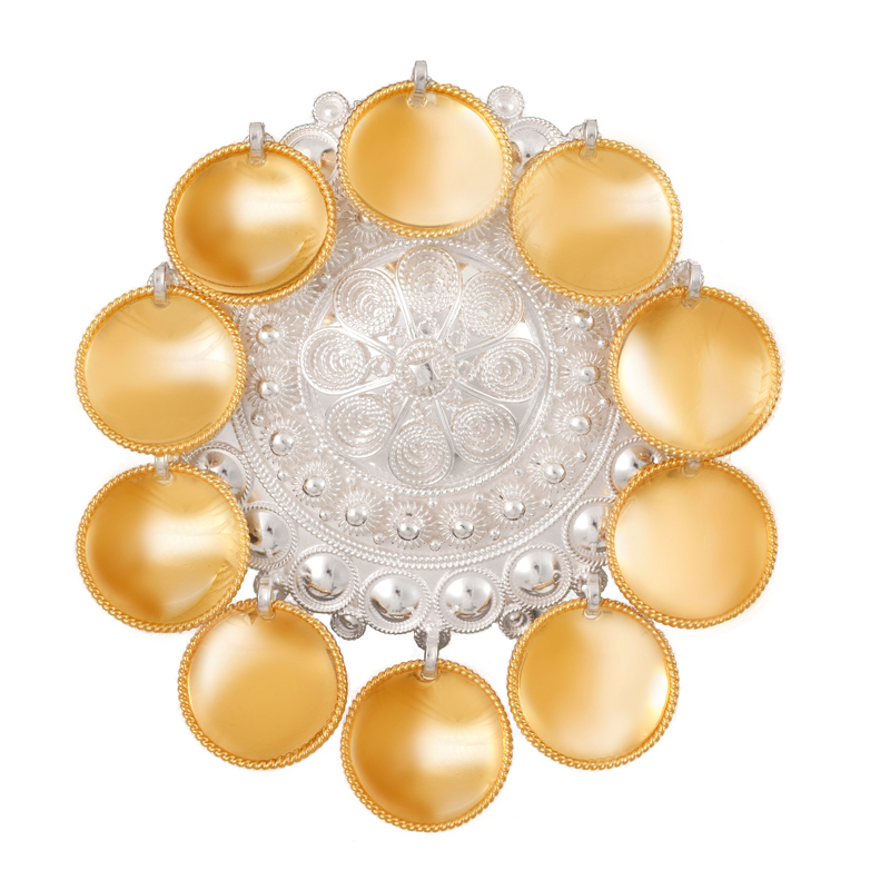 Løvsølje med rose 1213 - Bilde 1