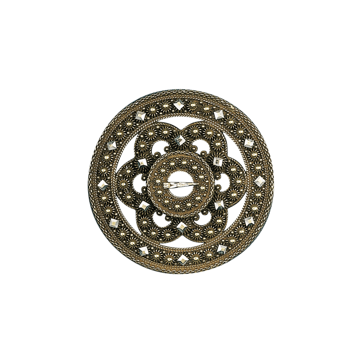 Slangesølje Telemark, gamalforgylt - Bilde 1