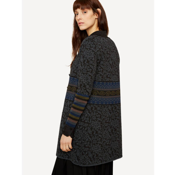 Silkevei cardigan sort