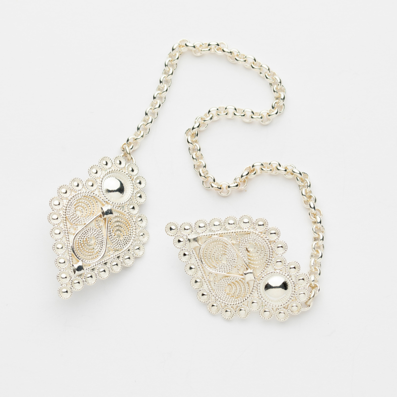 Sjalsnål, blank - Bilde 1