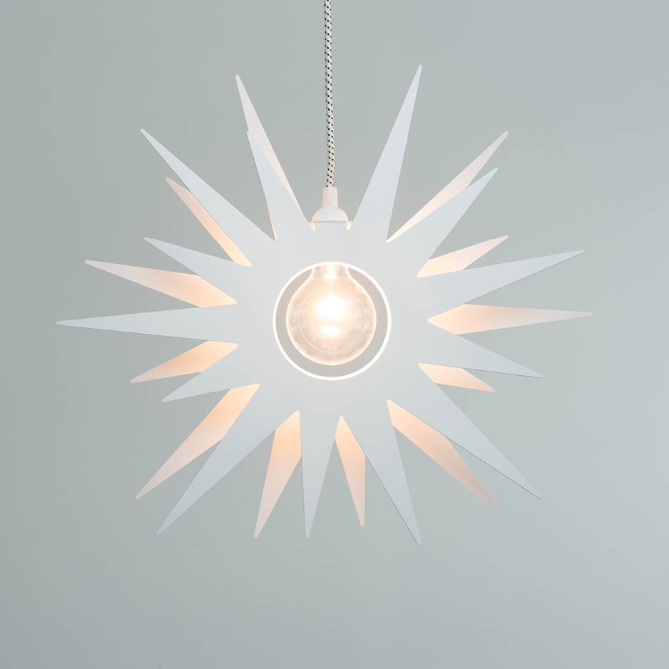 Stella julestjerne i metall - Bilde 3