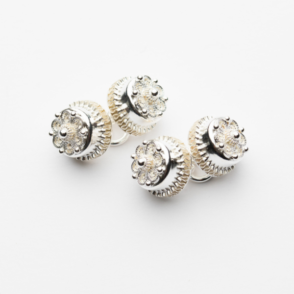 MANSJETTKNAPPER, BLANKE