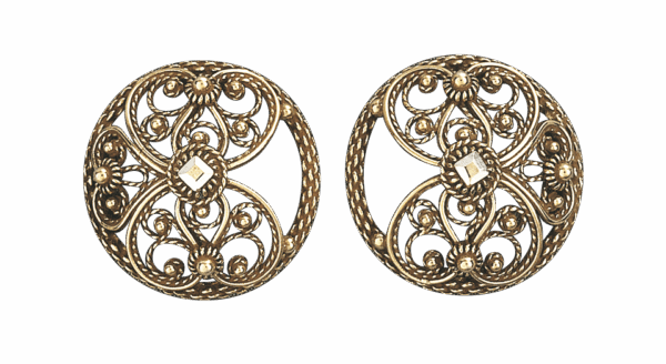 Maljer Telemark filigran, gamalforgylt