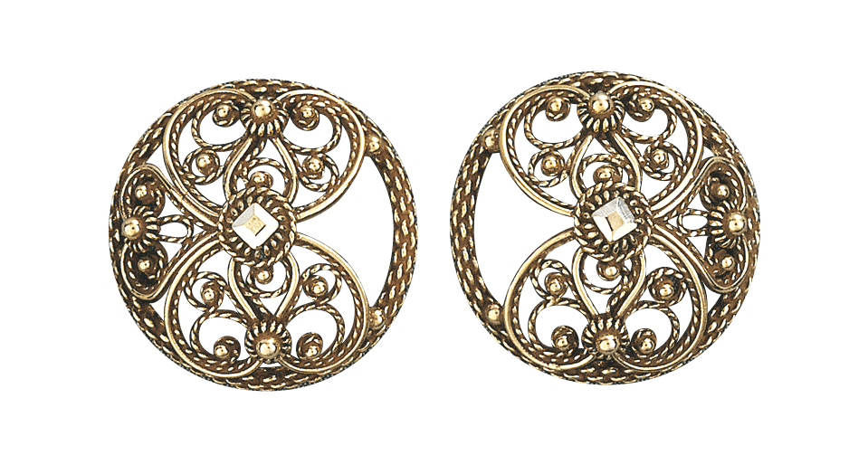 Maljer Telemark filigran, gamalforgylt - Bilde 1