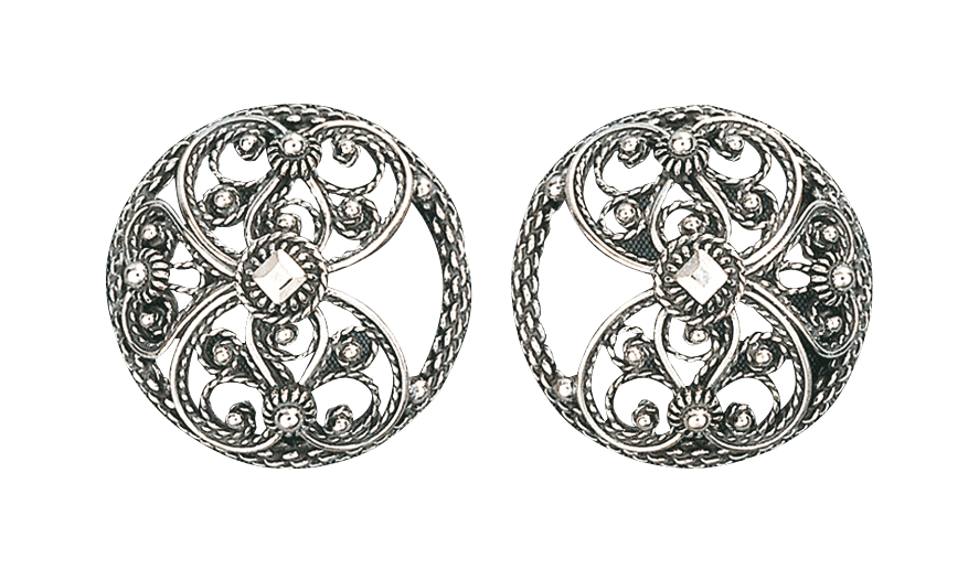 Maljer Telemark små filigran, oksidert - Bilde 1