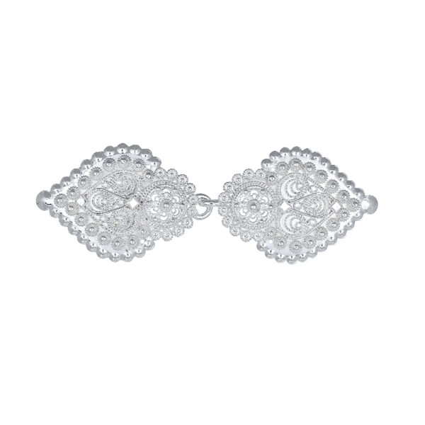 Jakkespenne liten hvit 3021