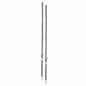 Kjede 1 m med spyd, oksidert