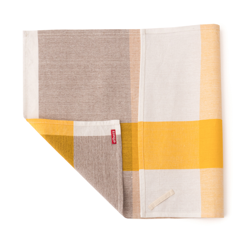 Kjøkkenhåndkle gul, 2pk - Bilde 1