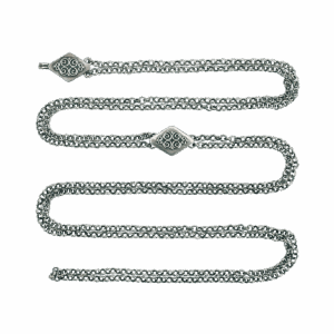 Kjede 88 cm med krok til Beltestakk, oksidert