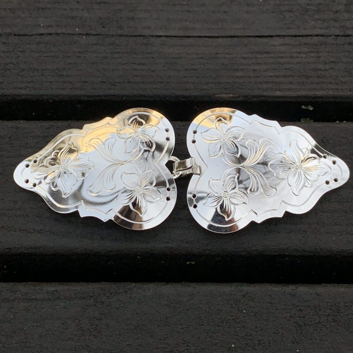 Stor Slettås belte-/jakkespenne 3371 - Bilde 1