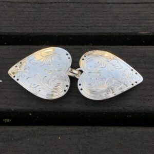 Liten Hjerte jakkespenne 3401