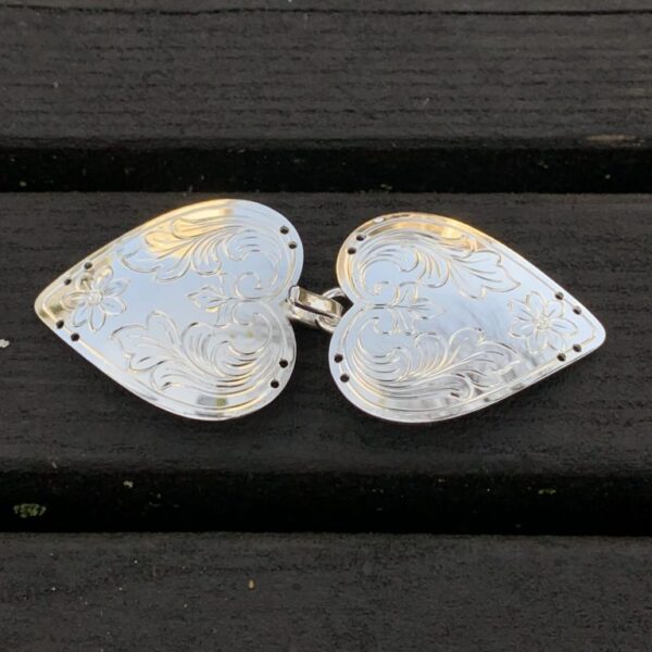 Liten Hjerte jakkespenne 3401