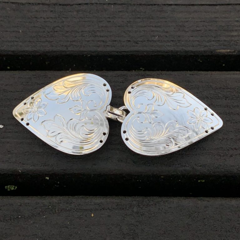 Liten Hjerte jakkespenne 3401 - Bilde 1