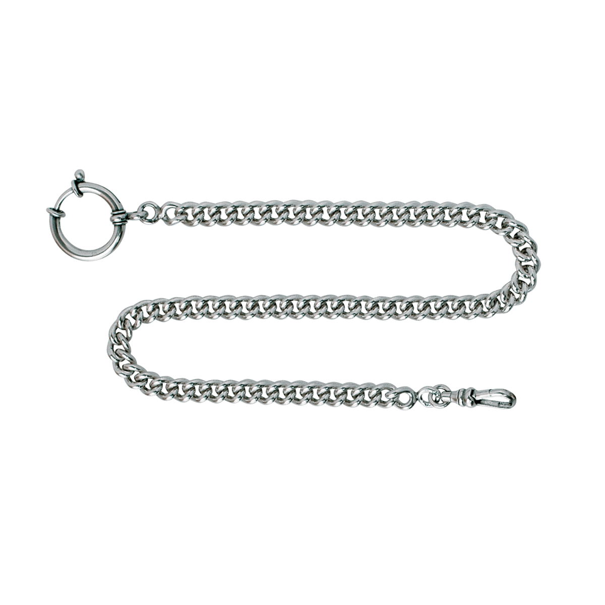 Klokkekjede 34 cm panser, oksidert - Bilde 1