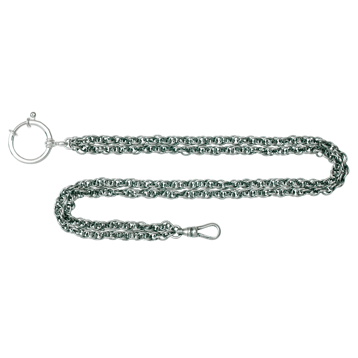 Klokkekjede 35 cm dobbel, oksidert - Bilde 1