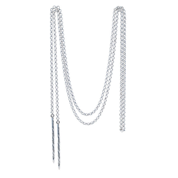 Snøreband m/to spyd 4011