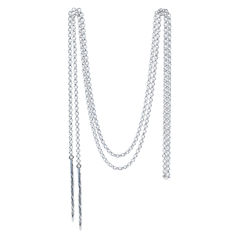 Snøreband m/to spyd 4011 - Bilde 1