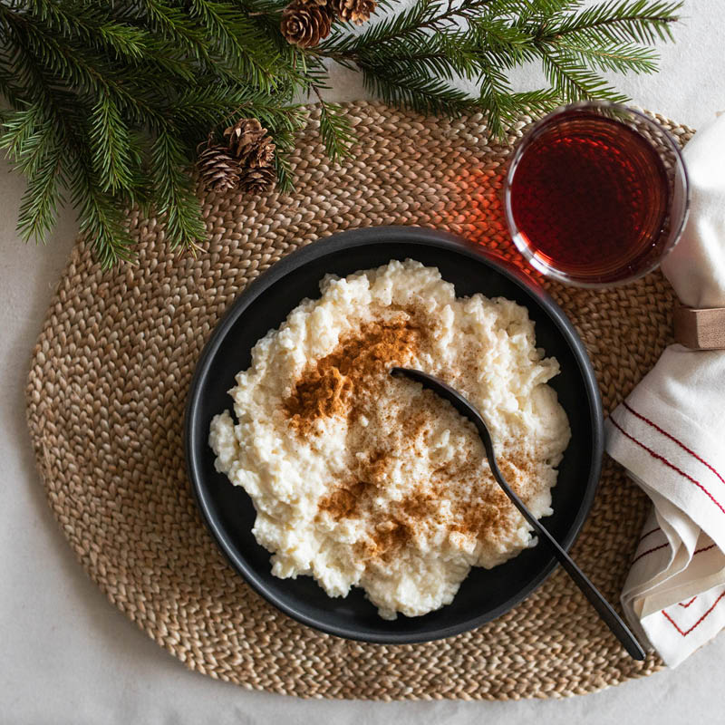 Bordbrikke, jute, oval - Bilde 2