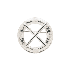 Halsring Nedre Buskerud, kvit