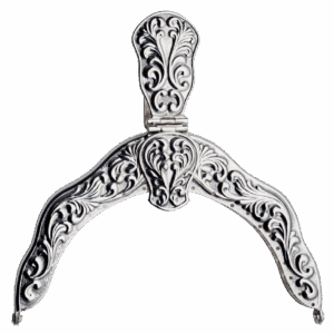 Veskelås forsølva, oksidert