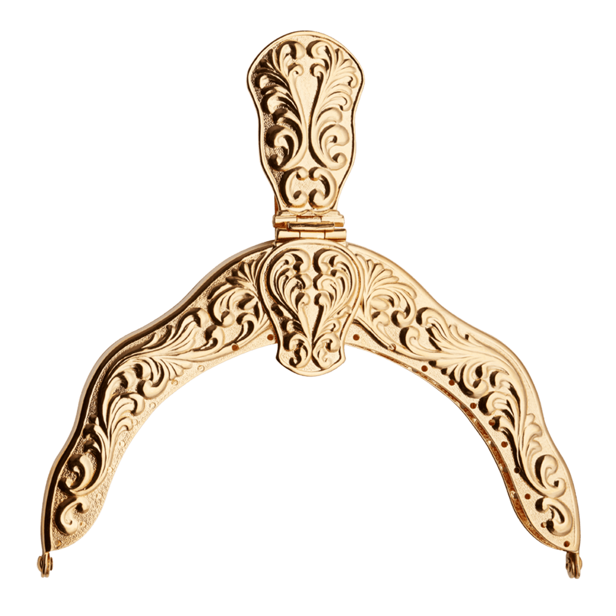 Veskelås forsølva, forgylt - Bilde 1