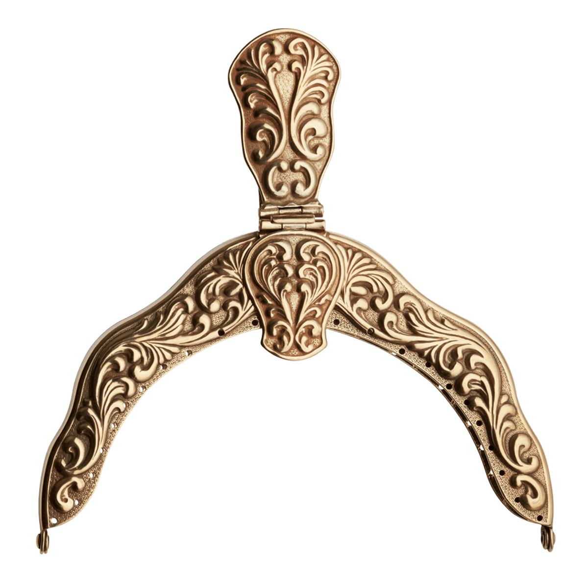 Veskelås forsølva, gamalforgylt - Bilde 1