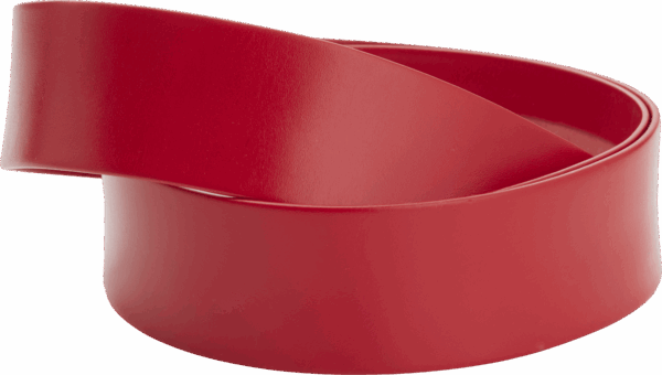 Skinnlist 5 cm, raud