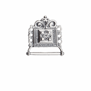 Veskestøl med lang hempe, oksidert