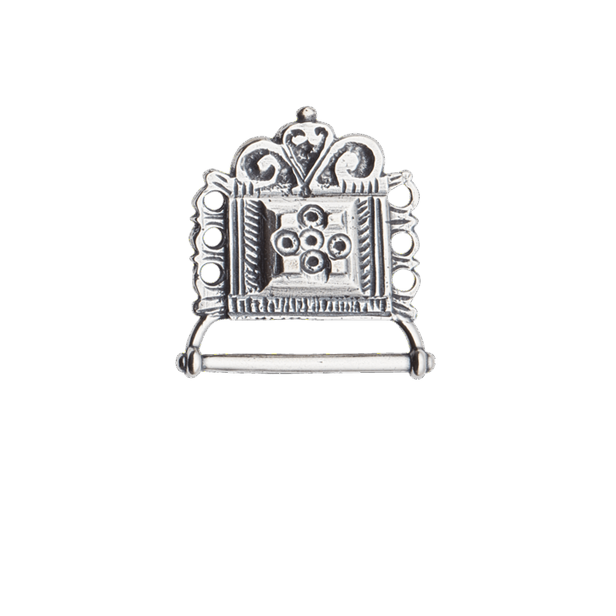 Veskestøl med lang hempe, oksidert - Bilde 1