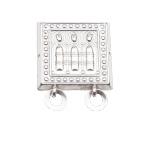 Beltestøl Nordmøre med møllestein, oksidert