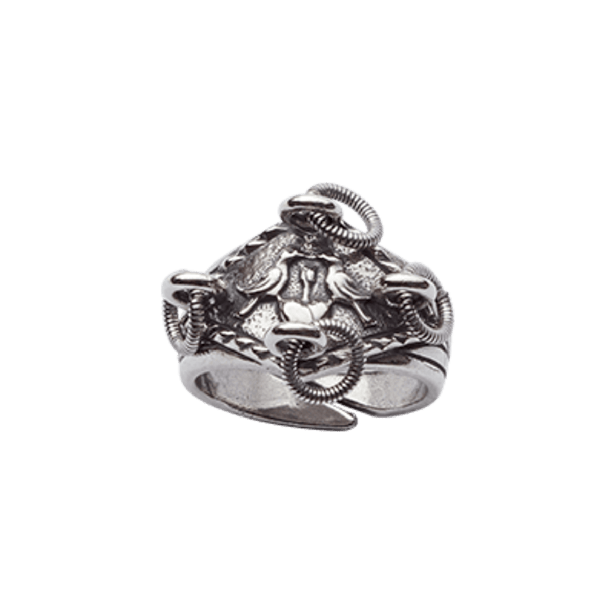 Bunadsring liten kjærleiksring, oksidert - Bilde 1