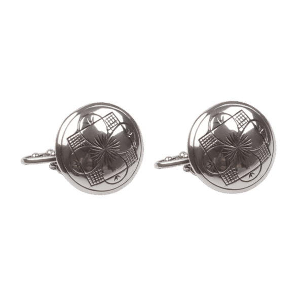 Mansjettknappar Nordmøre herre, oksidert