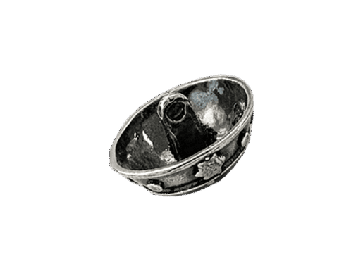 Knapp Troms 19 mm, oksidert