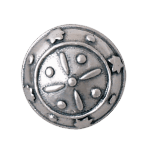 Knapp Troms 19 mm, oksidert