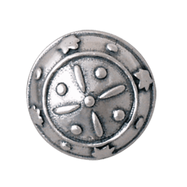 Knapp Troms 19 mm, oksidert